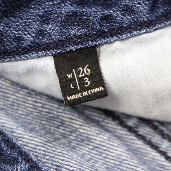 Abercrombie & Fitch Button Fly Distressed Shorts - Picture 7 of 10